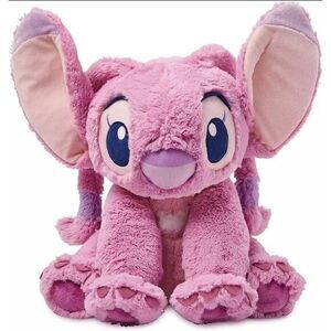 Disney Store Lilo & Stitch Angel 33cm Fluffy Medium Soft Plush Toy